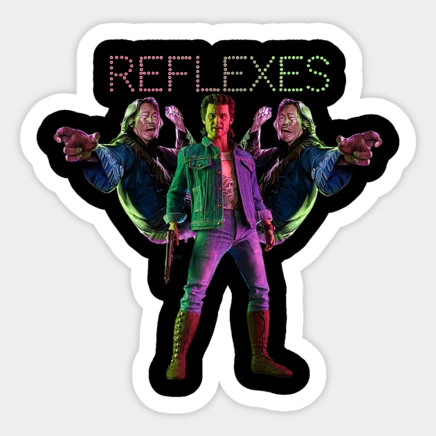reflexes big trouble in little china Sticker by hot_issue